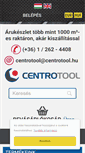 Mobile Screenshot of centrotool.hu
